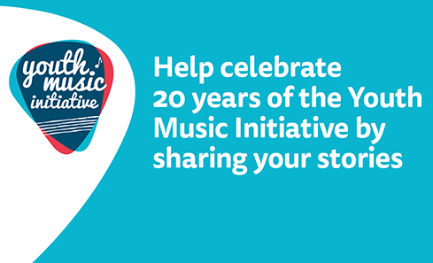 Help celebrate 20 years of the Youth Music Initiative by sharing your stories