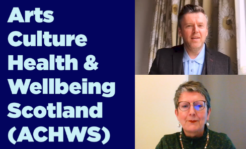 Arts Culture Health and Wellbeing Scotland image