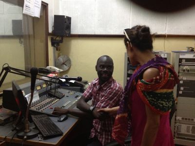 Jaimini Jethwa in Uganda