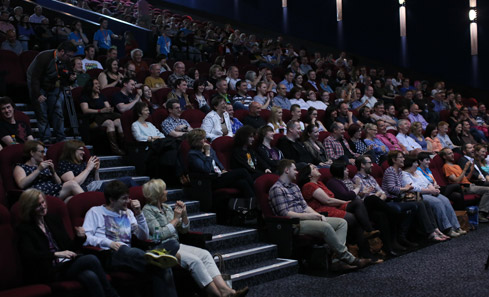 Audience at the Edinburgh International Film Festival