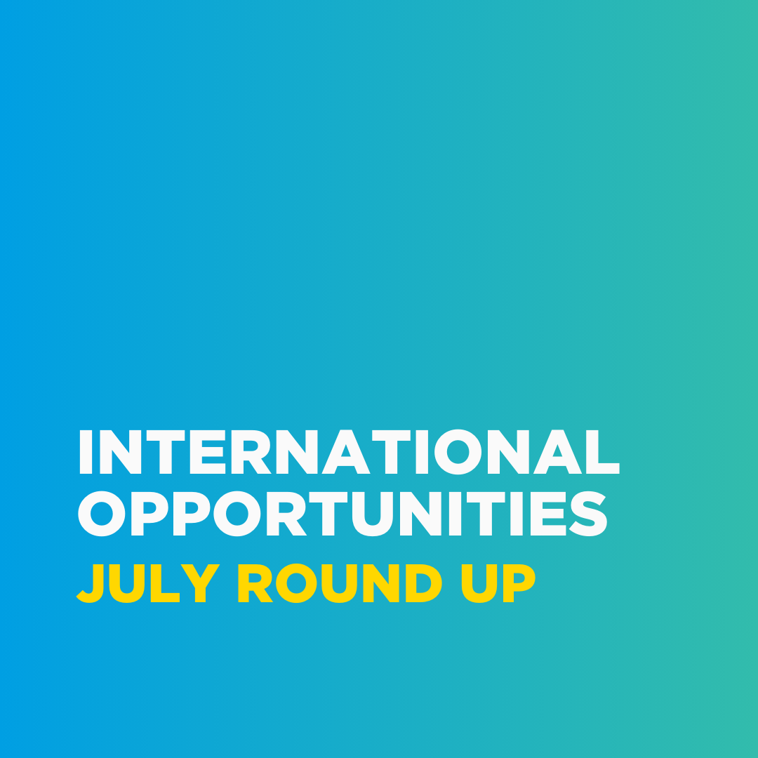 International Opportunities July Round Up.
