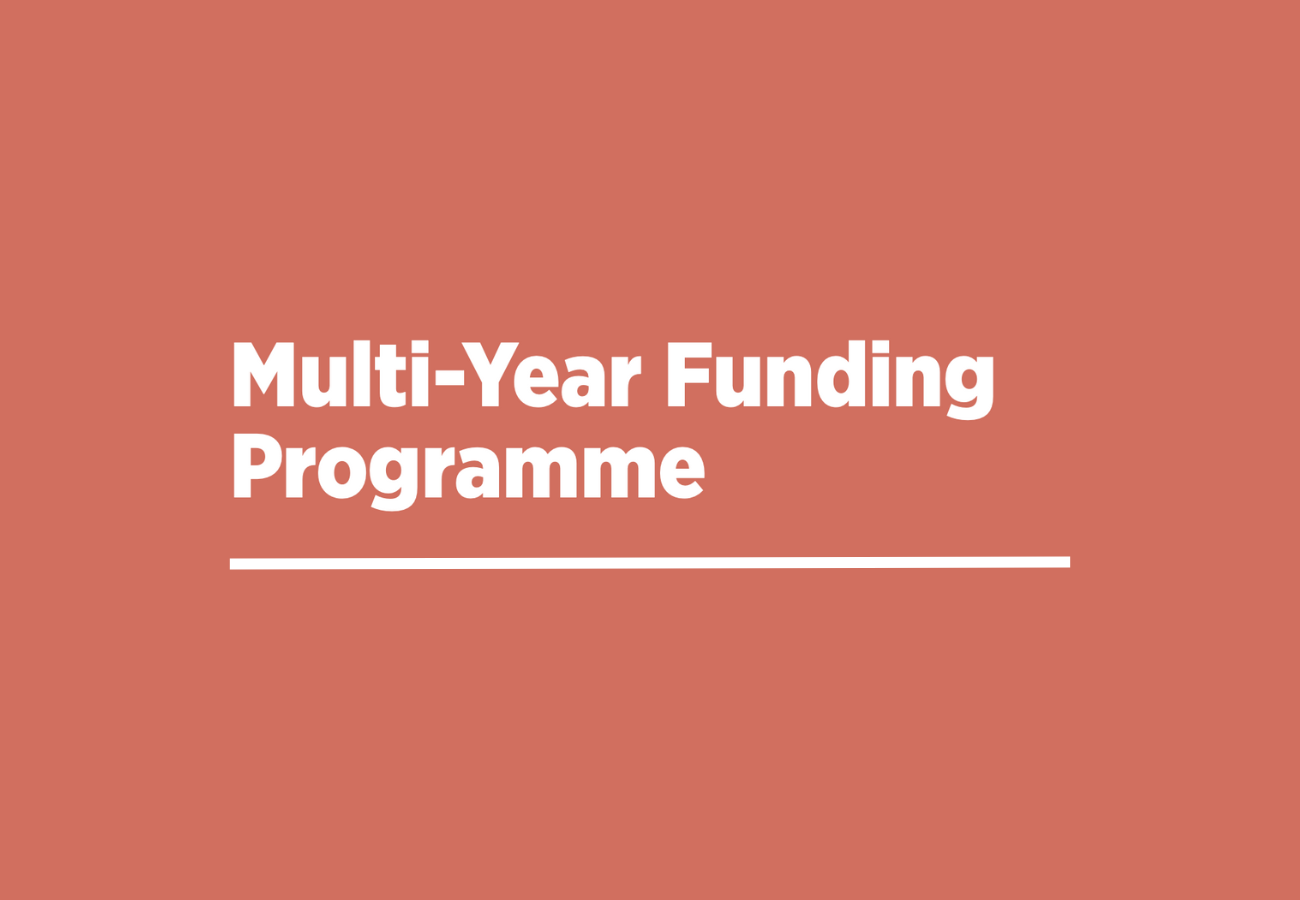 Multi Year Funding Programme