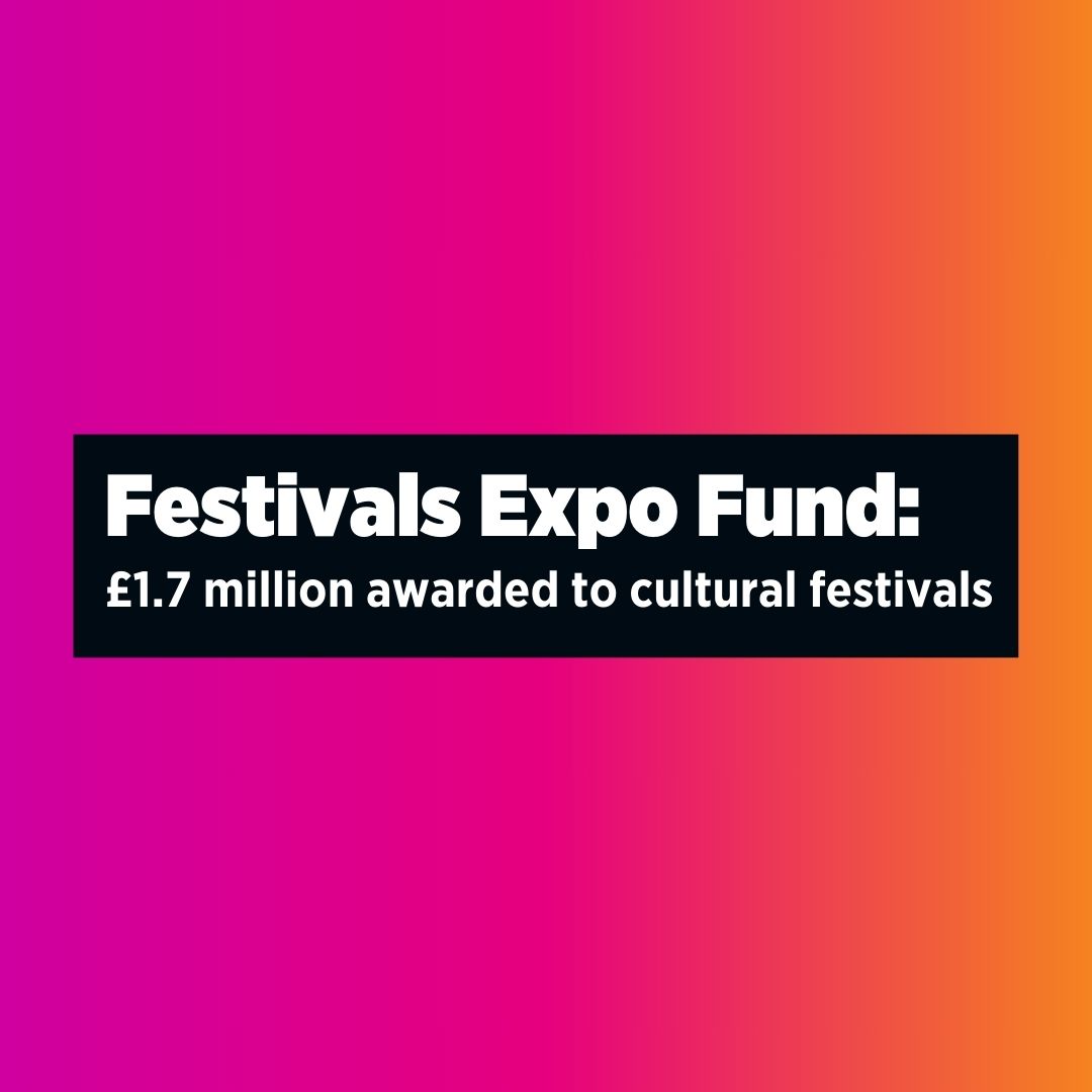 Festivals Expo Fund: £1.7 million awarded to cultural festivals