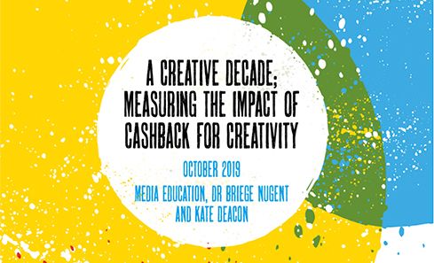 A Creative Decade: Measuring the impact of cashback for creativity